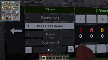 BlazeAndCaves filter setting