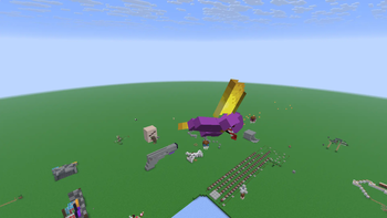 The elytra in use
