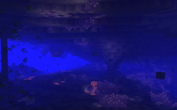 Amethyst Caves under water