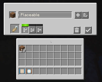 Example GUI: Item Attribute Filter