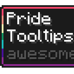 1978 Pride Flag Tooltip (Frame-only 7-Color Turned)