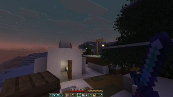 snowy village