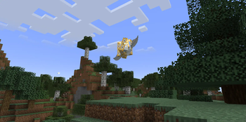 Angel Flying Around