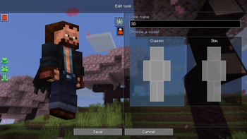 Build your look with a live preview