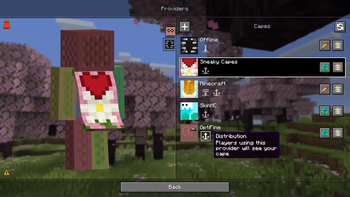 Capes from different sources