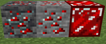 deapslate OPranium ore/ Opranium ore/ OPranium block