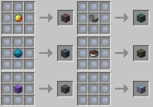 You can even craft elemental stones