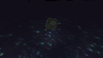Tomb floating in Create Aeronautic's Glimmering Sea