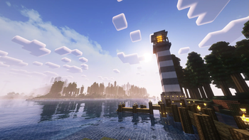 Lighthouse with shaders