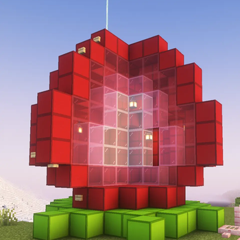 fully concrete strawberry