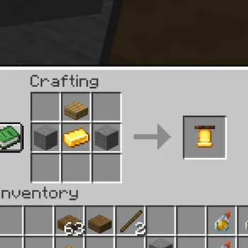 Crafting Bell with Oak!