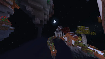 Village above the skies