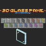 3D glass pane