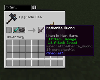 Simple Netherite Upgrade