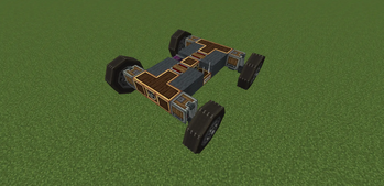 Car made with this Modpack