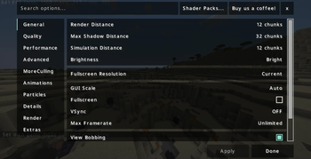 With these setting