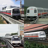 Singapore MRT NSEWL Trains 4-Pack