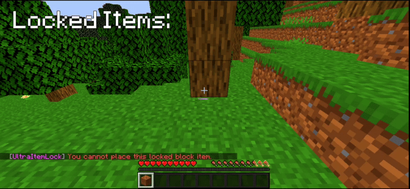 Locked Blocks