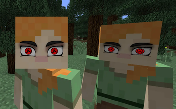Itachi And Madara's Mangekyo Sharingan.
