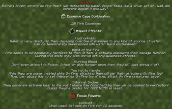 Aspect: Infernal