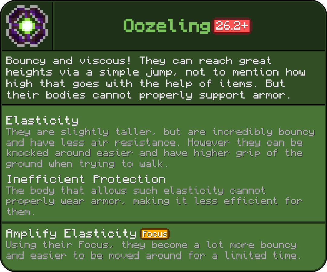 Aspect: Oozeling
