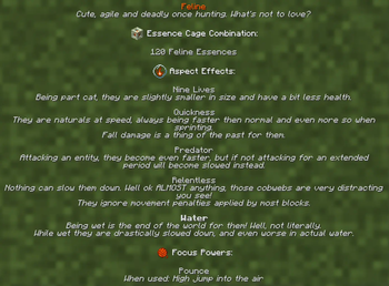 Aspect: Feline