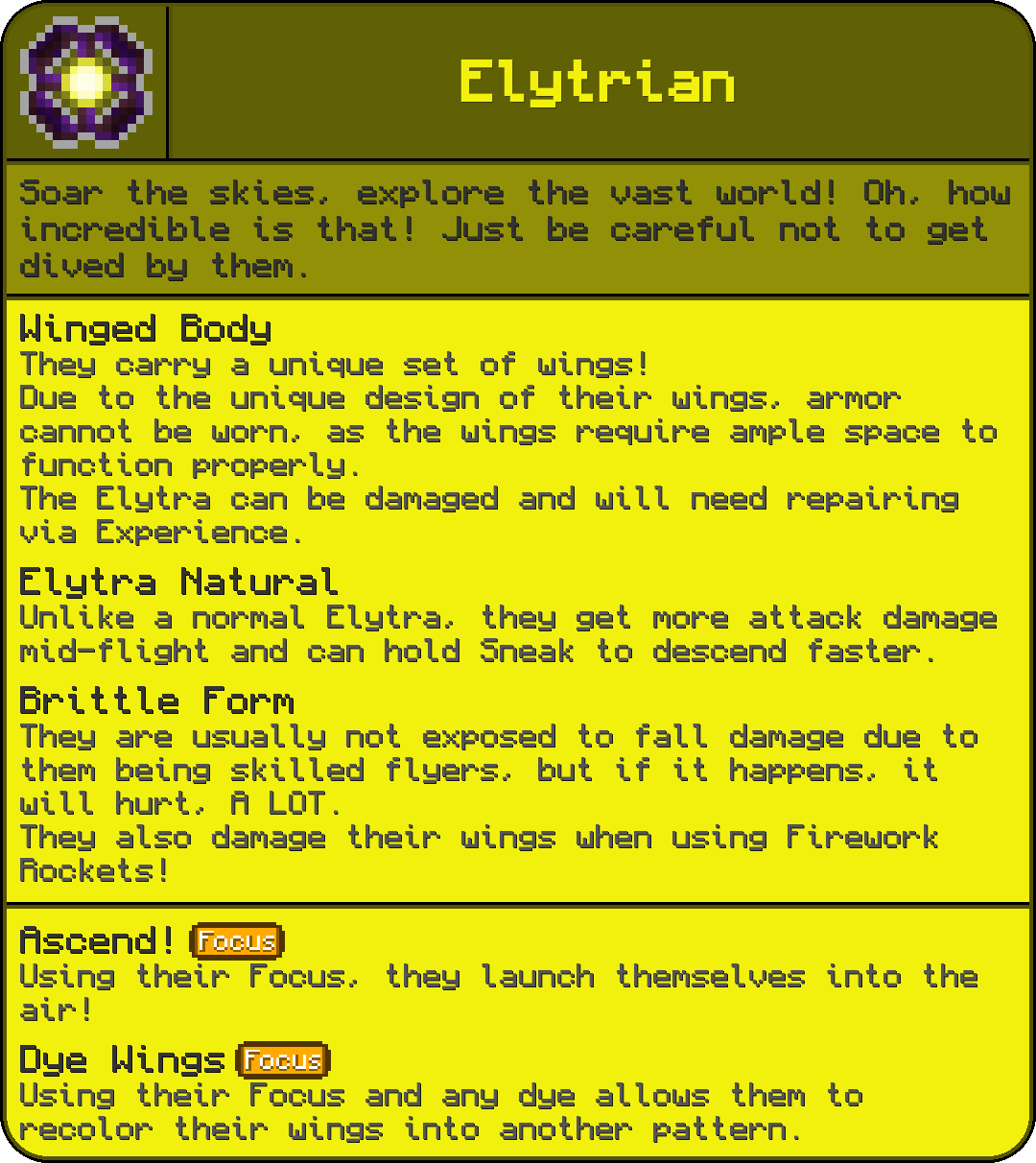 Aspect: Elytrian
