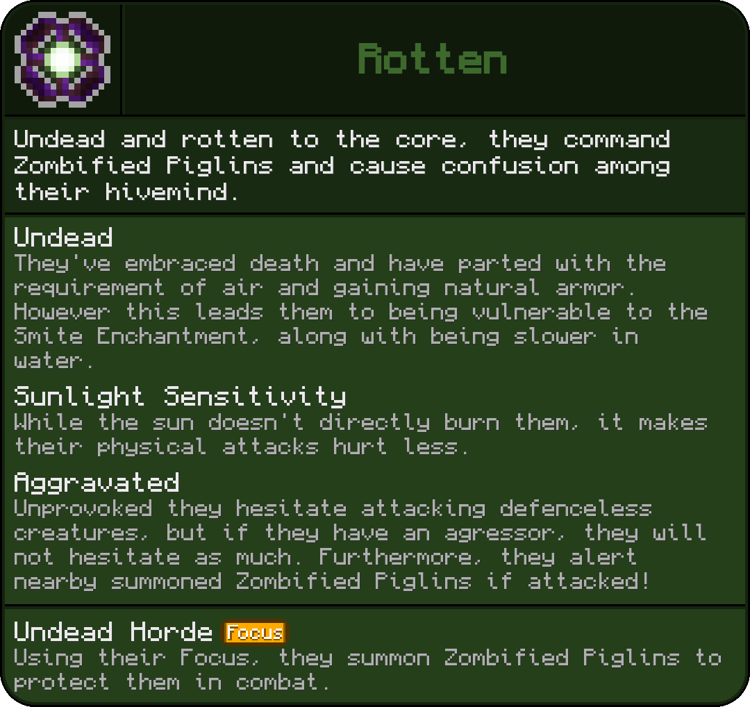 Aspect: Rotten
