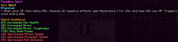 Paladin's Spirit (Nerfed v0.9.0)
