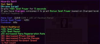 Wizard's Spirit (Nerfed v0.8.5)