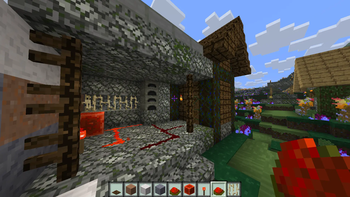 Redstone and new Spruce-Logs