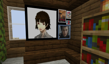 Pixelized posters