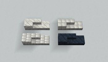 Marble blocks