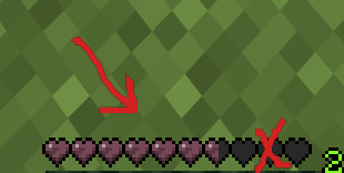 withered hearts when damaged (after txtr packs)