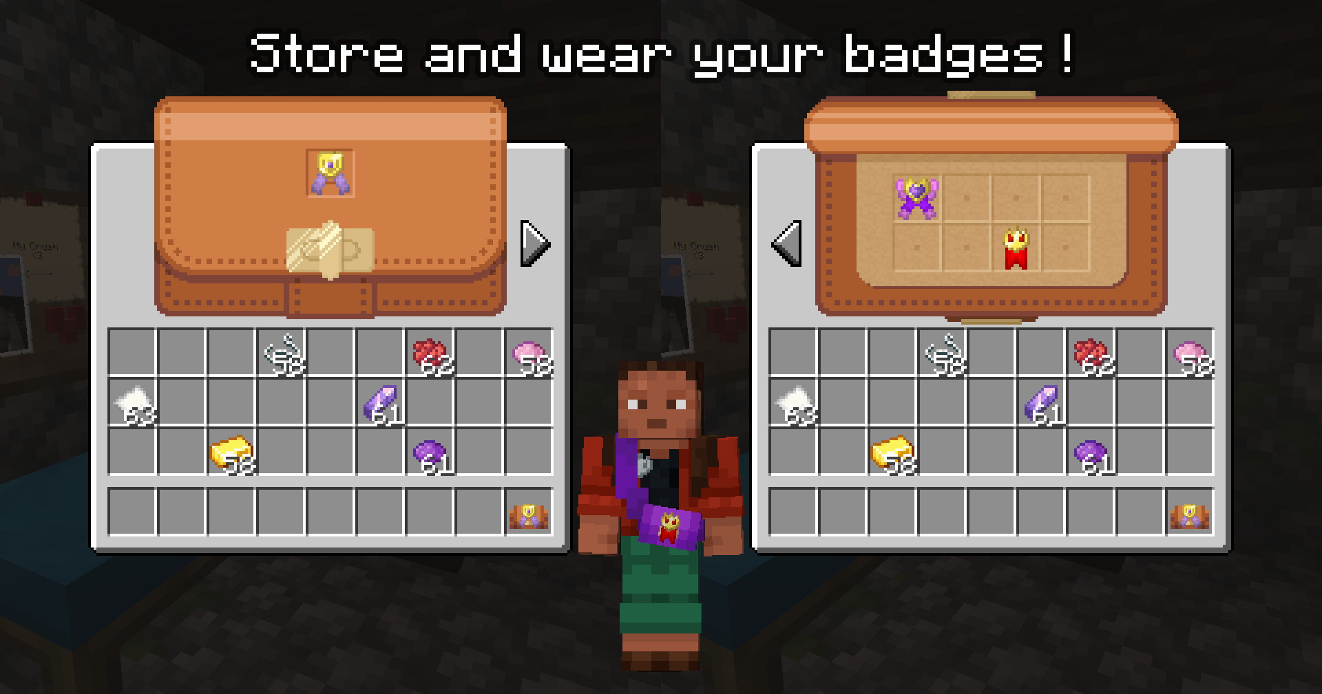 Badge bag GUI