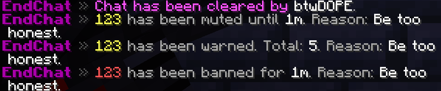 Punishments