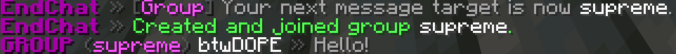 Chat groups