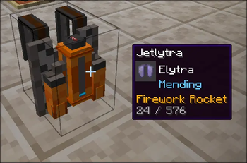 Basic Jetlytra as a block