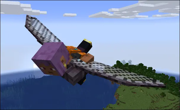 Wings in action