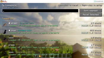 {1.5.0} PET LIST