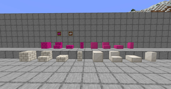 Quartz Bricks + Pink Quartz Bricks
