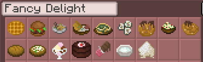 All Items from Fancy Delight!