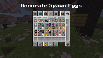 Accurate Spawn Eggs