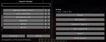 Waypoint Manager