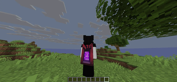 Skin with a cape
