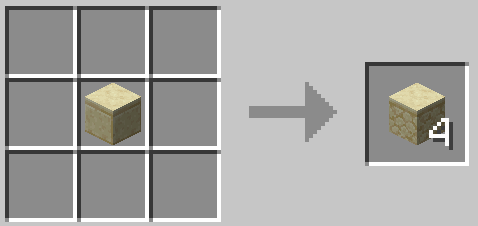 Cut Sandstone -> Sandstone (v3.2.0+)