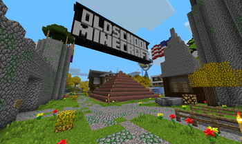 Old School Minecraft Spawn