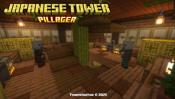 Japanese Pillager Tower Interior