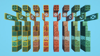 All copper blocks