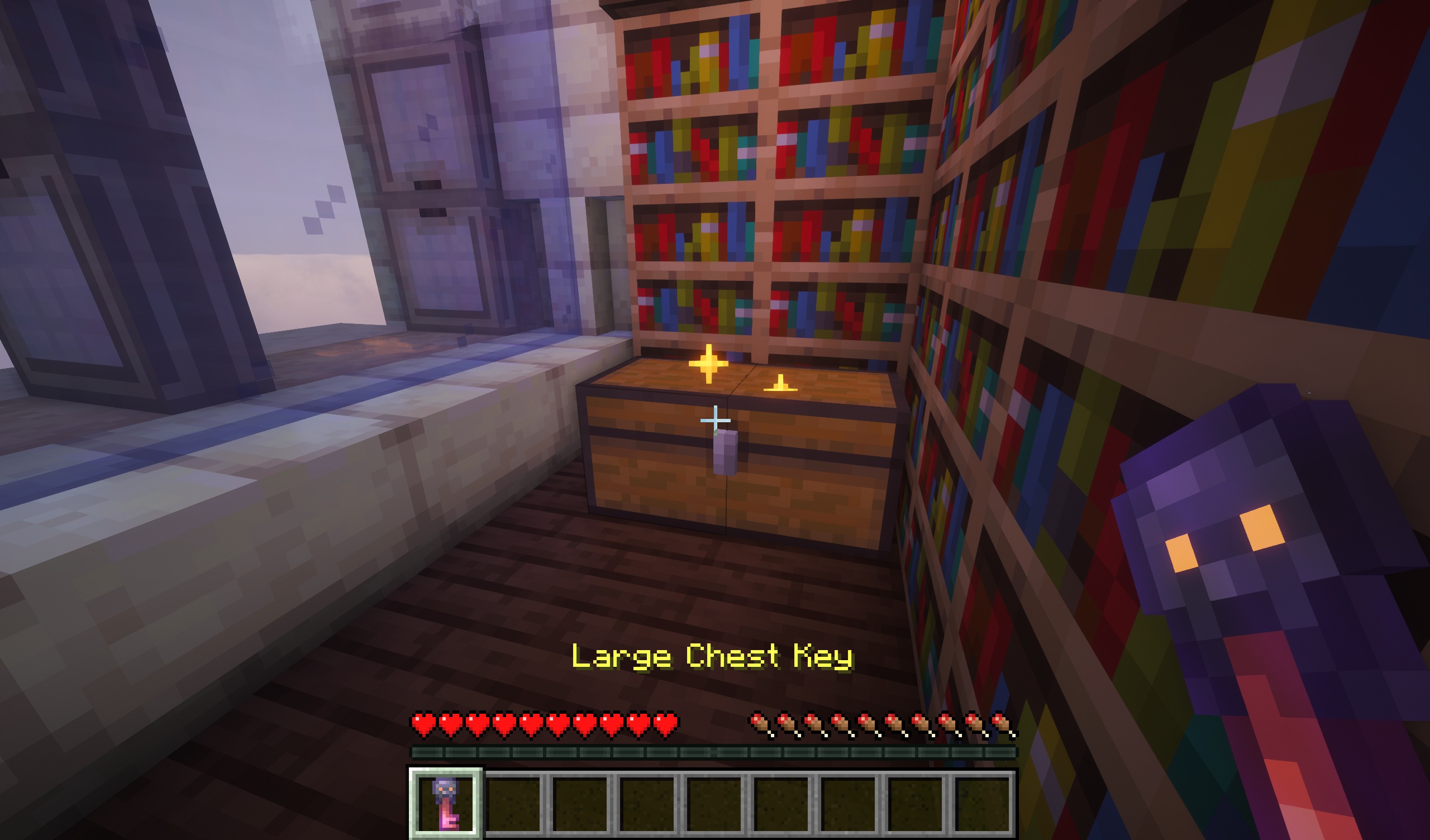 Locking a Large Chest